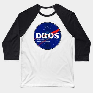 DDOS Space Baseball T-Shirt